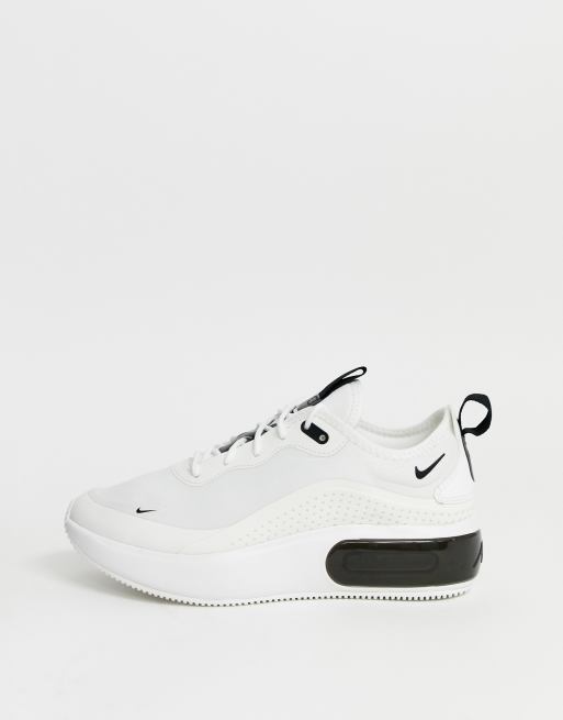 Nike air max dia white store and black