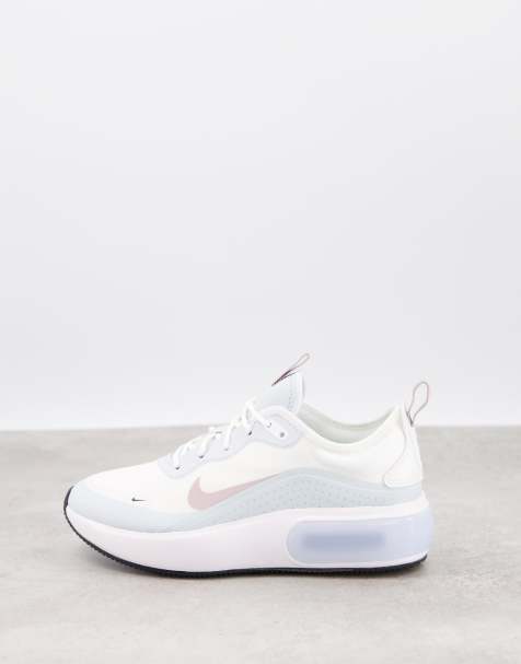 nike white premium dia trainers