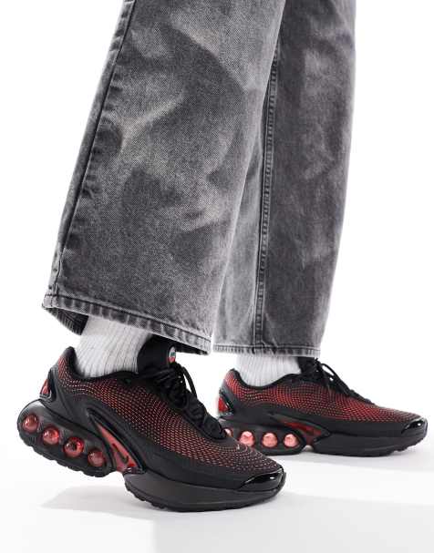 Nike – Air Max DN – Sneaker in Schwarz und Rot - view 1