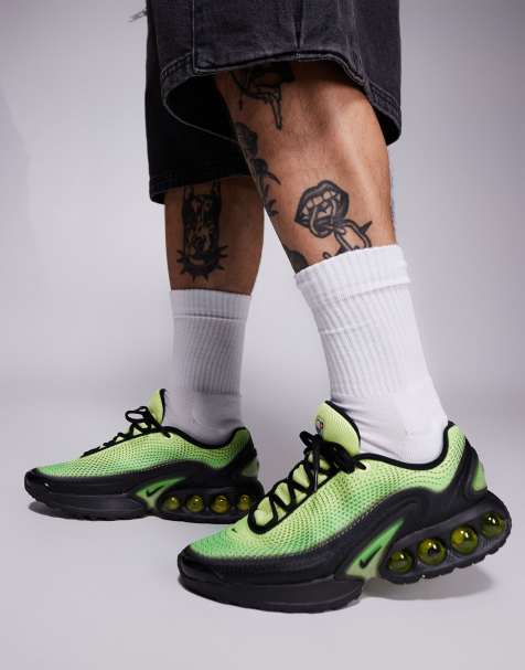 Nike Air Max DN sneakers in black and green - view 1