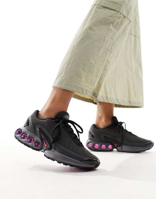 Nike Air Max DN sneakers in black and purple