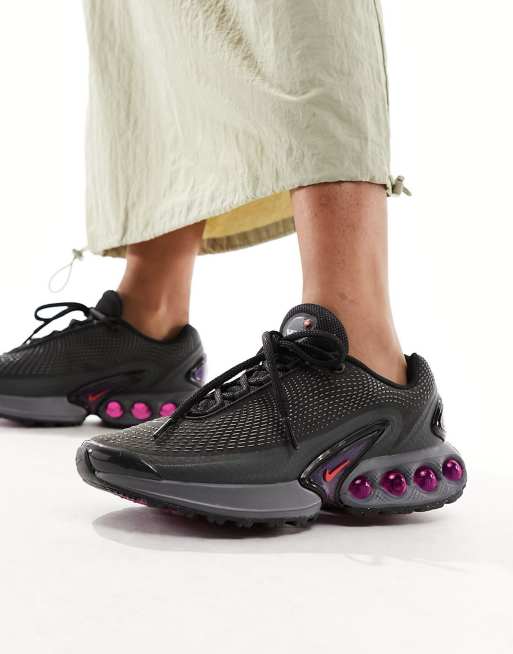 Nike Air Max DN sneakers in black and purple | ASOS