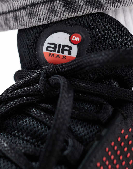 Nike Air Max DN sneakers in black and red | ASOS