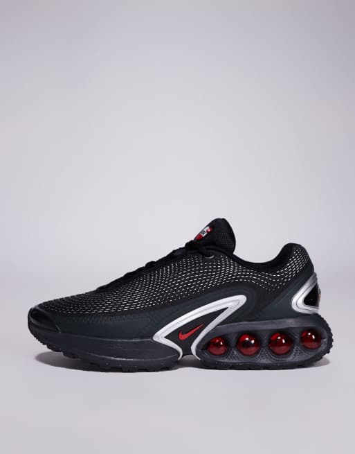 Nike Air Max DN sneakers in black and red