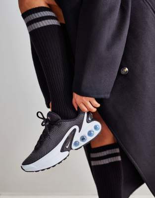 Nike Air Max Dn Sneakers In Black And White