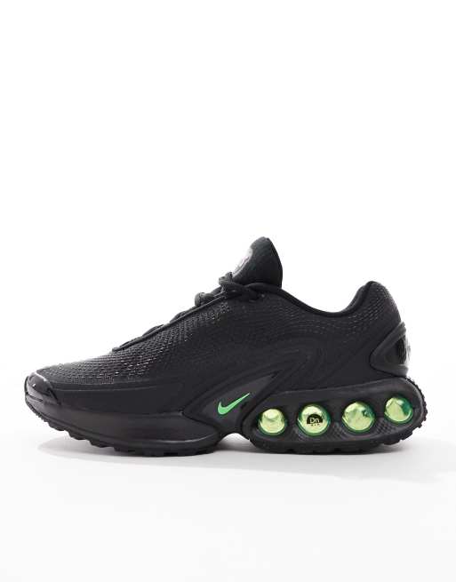 Nike Air Max DN sneakers in black & green | ASOS