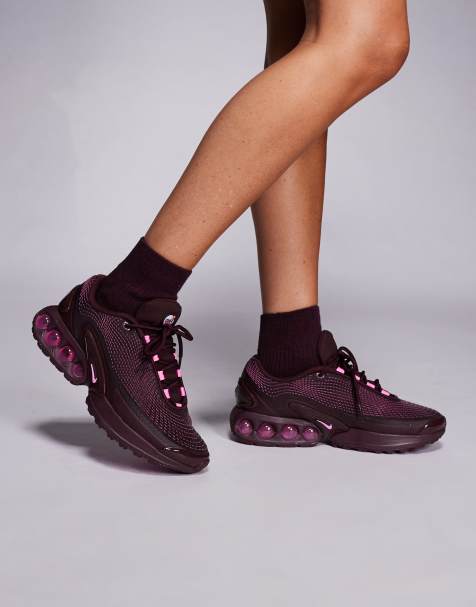 Nike Air Max Dn sneakers in burgundy and pink - view 1