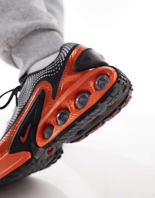 Nike Air Max DN sneakers in dark gray and red | ASOS