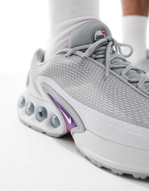 Nike Air Max DN sneakers in light gray and purple | ASOS
