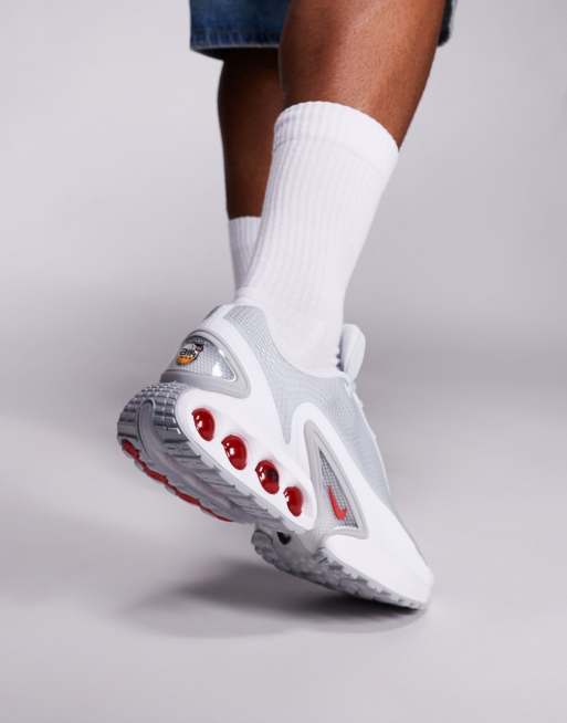 Nike Air Max DN Gray and Red Shoes Men’s Size 7.5/Wmns 9 Nike Air Max DN sneakers in dark gray and red | ASOS main image 4
