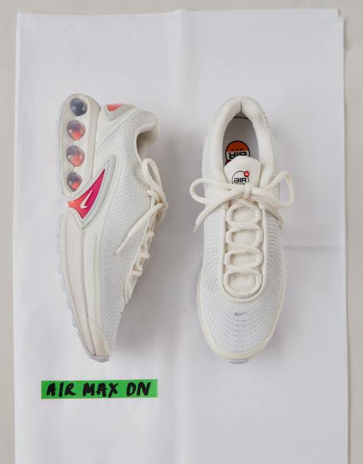 Nike Air Max DN sneakers in off white and purple ASOS