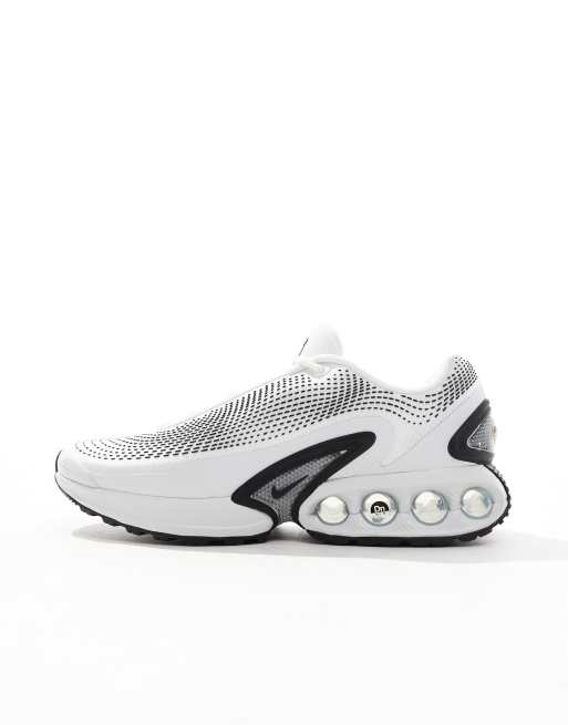 Nike Air Max DN sneakers in white and black