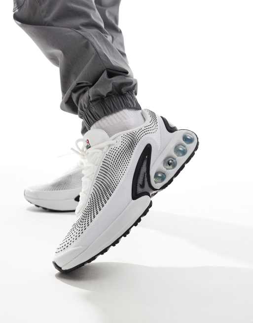 Nike Air Max DN sneakers in white and black
