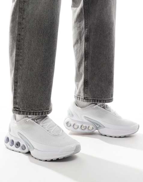 Nike Air Max DN sneakers in white and silver - view 1
