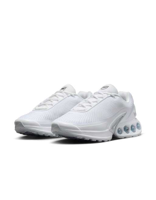 Nike Air Max DN sneakers in white and silver ASOS