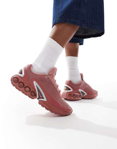 Nike Air Max DN trainers in pink and silver - view 1