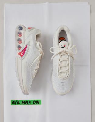 Nike Nike Air Max DN trainers in white and purple