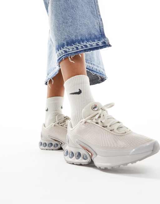 Nike Air Max DN unisex sneakers in beige and silver | ASOS