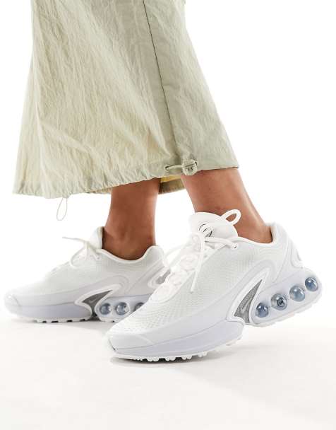 Nike Air Max DN unisex sneakers in white and silver - view 1