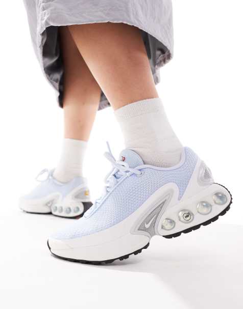 Nike Air Max DN unisex trainers in blue and white - view 1