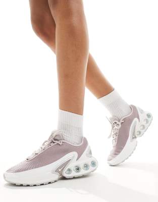 Nike Air Max DN unisex trainers in purple and white - view 1