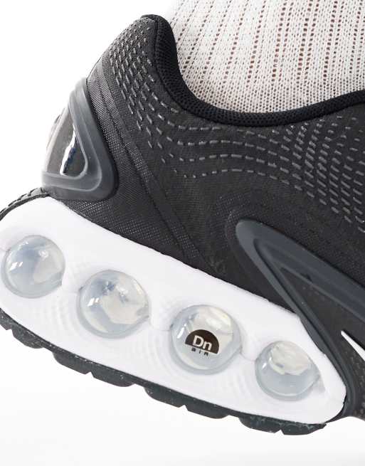 Nike Air Max DN unisex trainers in white and grey, 4 of 5