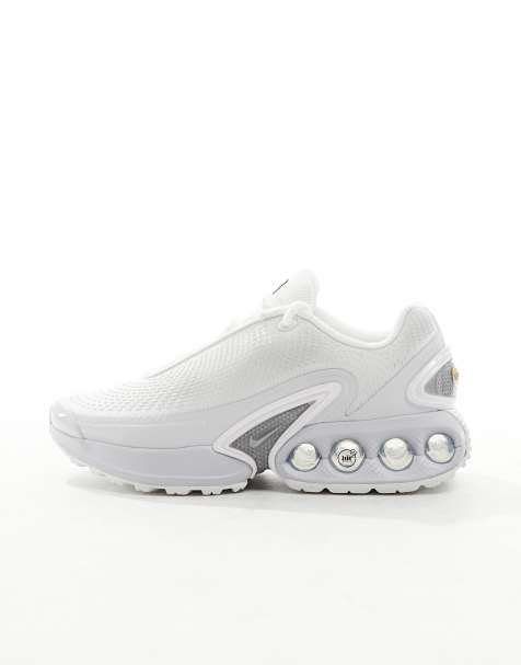 Nike Air Max DN unisex trainers in white and silver