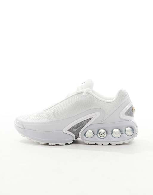 Nike Air Max DN unisex trainers in white and silver | ASOS