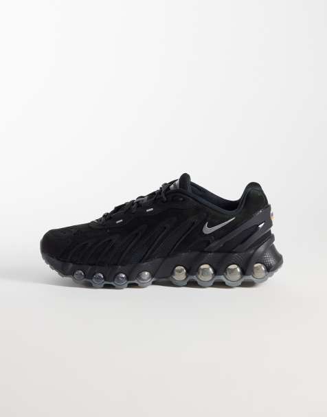 Nike Air Max DN8 leather sneakers in black - view 1