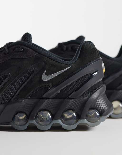 Nike Air Max DN8 leather sneakers in black | ASOS