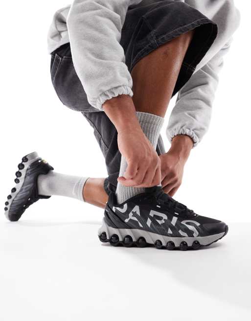 Nike Air Max - DN8 - Premium sneakers in zwart en grijs, 4 van 5
