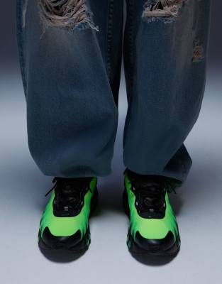 Nike Air Max Dn8 Black Green Strike In Black