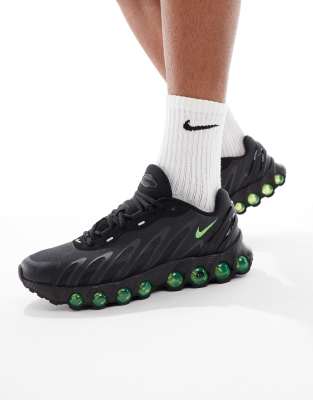 Air Max DN8 sneakers in black & green