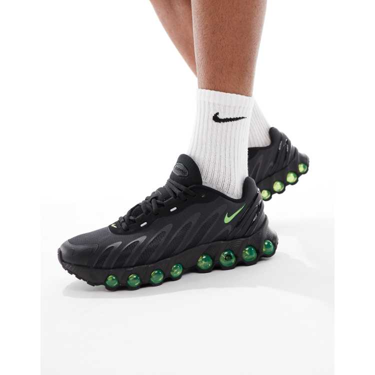 Nike Air Max DN8 sneakers in black & green | ASOS