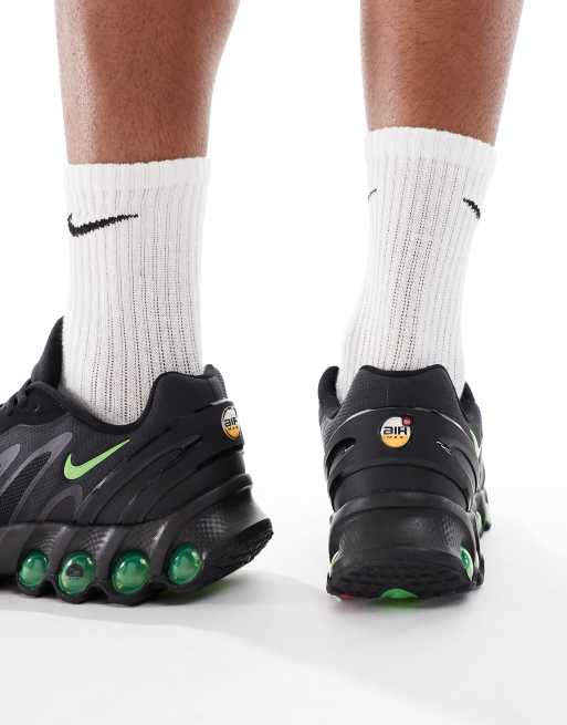 Nike Air Max DN8 sneakers in black & green | ASOS
