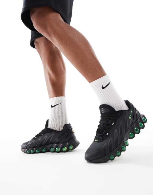 Nike Air Max DN8 sneakers in black & green, 4 of 5
