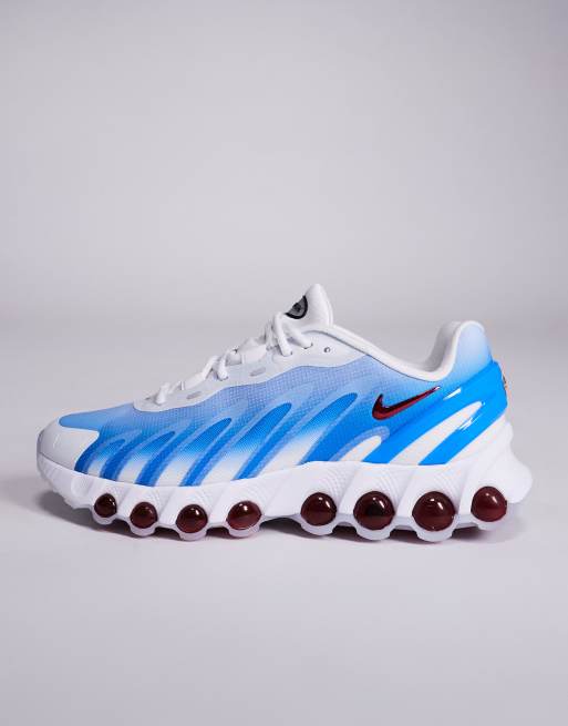 Nike Air Max DN8 sneakers in white and blue