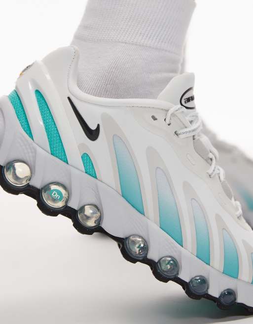 Nike Air Max DN8 sneakers in white & blue, 4 of 5