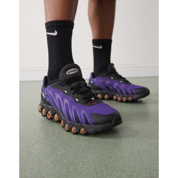 Nike Air Max DN8 trainers in black and purple | ASOS