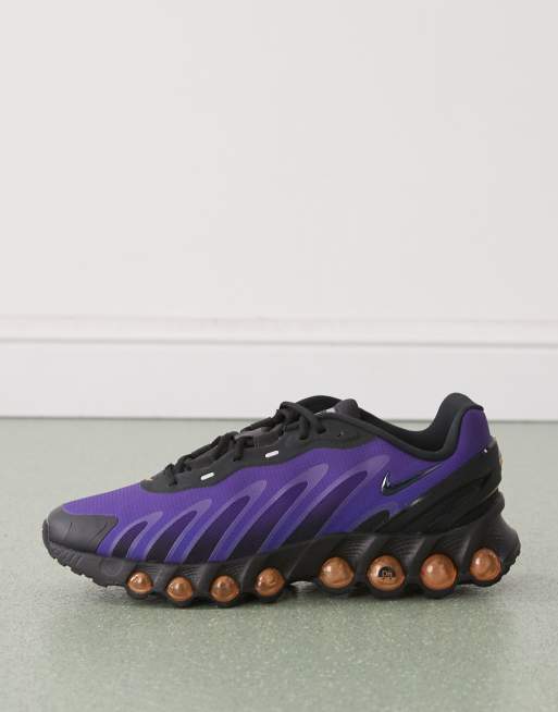 Nike Air Max DN8 trainers in black and purple
