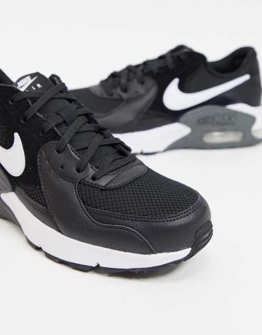 Nike Air Max Excee sneakers in black and white ASOS