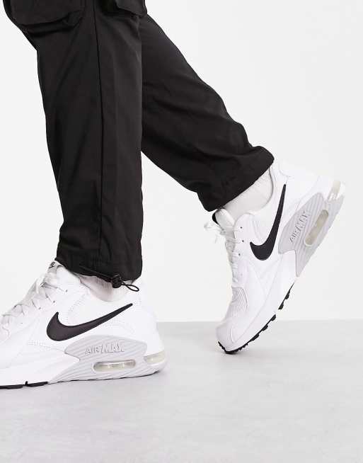 Nike Air Max Excee sneakers in white and black