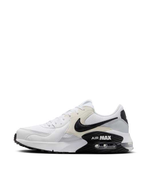 Nike Air Max Excee sneakers in white and black | ASOS