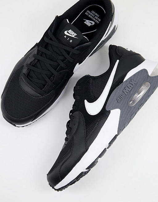 Nike - Air Max Excee - Sneakers nere e bianche | ASOS فرشاة الحواجب
