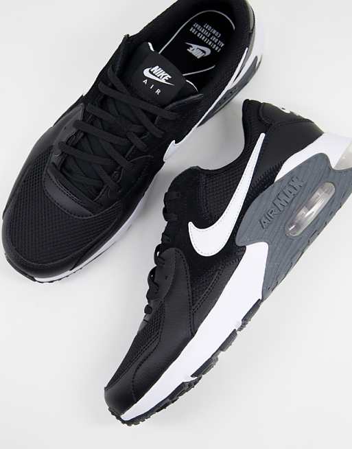 Nike - Air Max Excee - Sneakers nere e bianche | ASOS فرشاة الحواجب Nike - Air Max Excee - Sneakers nere e bianche | ASOS فرشاة الحواجب