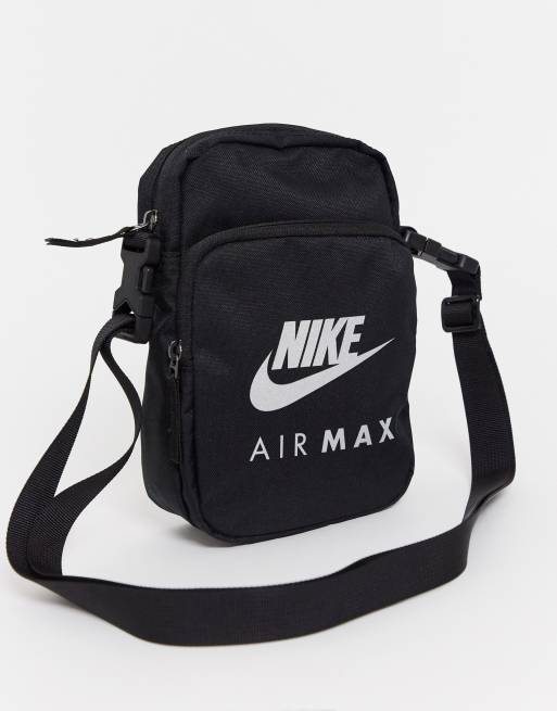 Nike Air Max flight bag in black ASOS