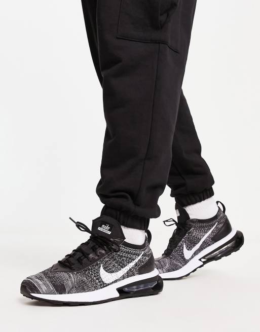 Nike - Air Max - Fly Knit Racer - Sneakers nere e bianche, 4 di 4