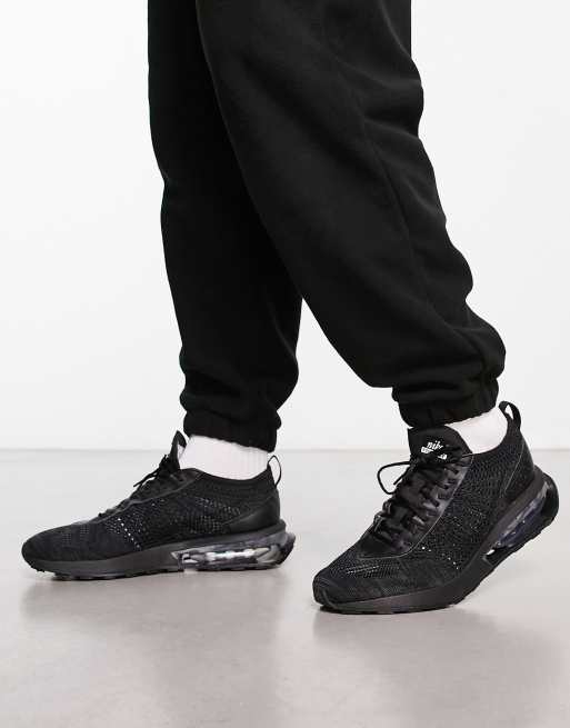 Nike air shop max black flyknit