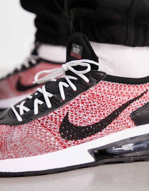 Air max flyknit outlet red