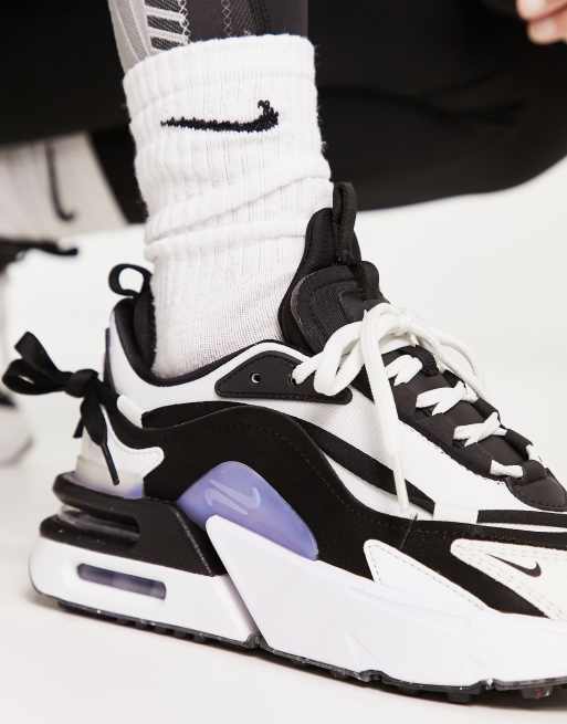 Nike - Air Max Furyosa - Baskets - Blanc, noir et bleu mélangés, 3 de 4